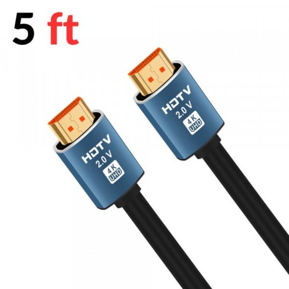 5 Feet Premium High-Speed 4K, 2160p Resolution Strong and Durable HDMI Cable